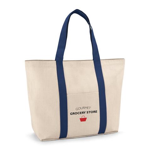 VILLE. 100% cotton canvas bag with front and inside pocket VILLE. 100% cotton canvas bag with front and inside pocket