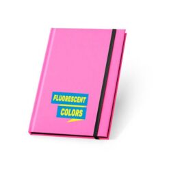 WATTERS. A5 notebook in fluorescent PU. Lined sheets WATTERS. A5 notebook in fluorescent PU. Lined sheets