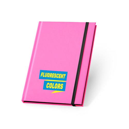 WATTERS. A5 notebook in fluorescent PU. Lined sheets WATTERS. A5 notebook in fluorescent PU. Lined sheets