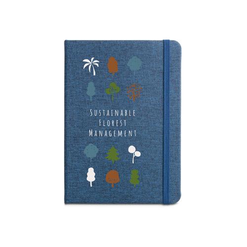 BOYD. A5 notebook in rPET with lined sheets BOYD. A5 notebook in rPET with lined sheets
