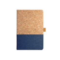 KLEE. A5 notebook in cork and linen with lined sheets