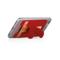 CARVER. Silicone card holder and smartphone holder