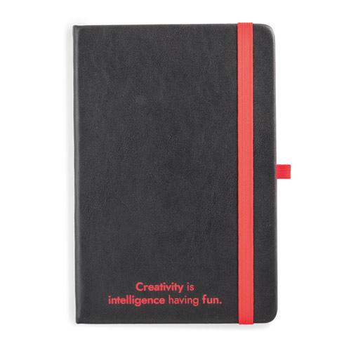 ROTH. A5 notebook in PU with lined sheets ROTH. A5 notebook in PU with lined sheets
