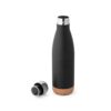 SOLBERG. Stainless steel thermos and cork base 560 mL SOLBERG. Stainless steel thermos and cork base 560 mL