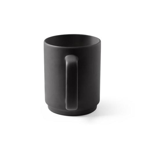 MIGHTY. Ceramic mug with cylindrical body MIGHTY. Ceramic mug with cylindrical body