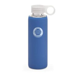 DHABI. Borosilicate glass sports bottle 380 mL