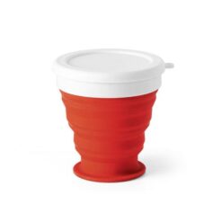 ASTRADA. Silicone and PP folding travel cup 250 mL