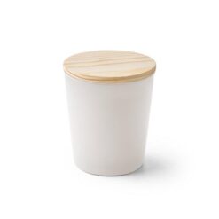 DUVAL. Aromatic Soy candle with wooden lid