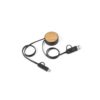 RUBINS. ABS and bamboo 5-in-1 retractable handle RUBINS. ABS and bamboo 5-in-1 retractable handle