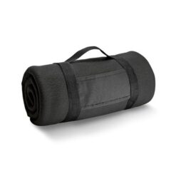 THORPE. 180 g/m² fleece blanket with removable handle THORPE. 180 g/m² fleece blanket with removable handle