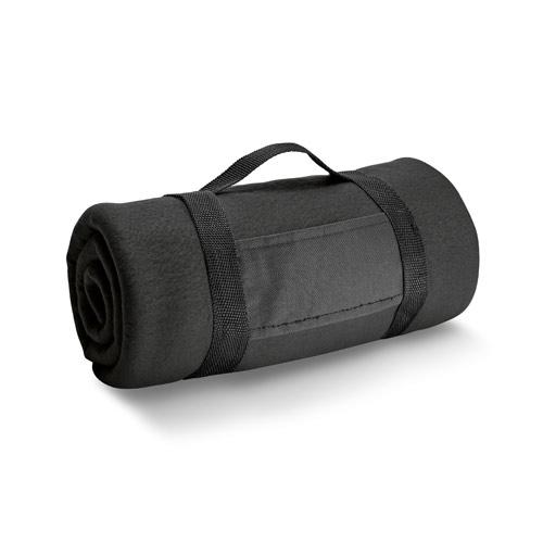 THORPE. 180 g/m² fleece blanket with removable handle THORPE. 180 g/m² fleece blanket with removable handle