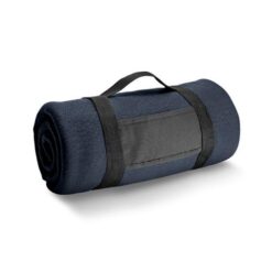THORPE. 180 g/m² fleece blanket with removable handle