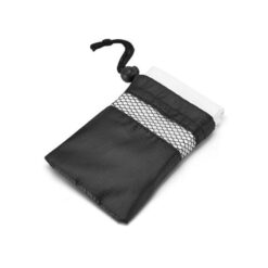 TRAVIS. Microfibre sports towel with 190T pouch