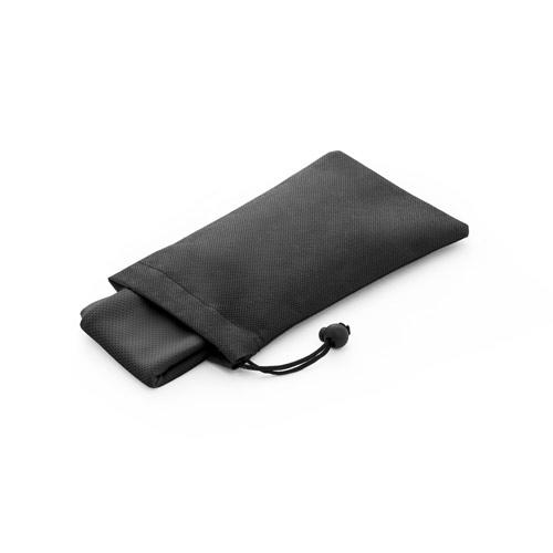 BERNAL. rPET sports towel with non-woven pouch BERNAL. rPET sports towel with non-woven pouch