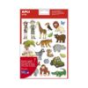 Etichete autoadezive Apli, tematice 3 coli/set, 60 etichete/set, Jungla Etichete autoadezive Apli, tematice 3 coli/set, 60 etichete/set, Jungla