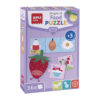 Puzzle Apli, tematica mancare, 36 piese/set Puzzle Apli, tematica mancare, 36 piese/set