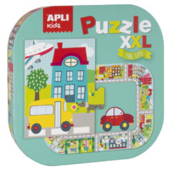 Puzzle XXL Apli, 20 piese, tematica Oras