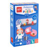 Puzzle Apli, 36 piese, profesii si unelte Puzzle Apli, 36 piese, profesii si unelte