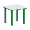 Masa verde patrata pentru copii 60x60x54 cm Masa verde patrata pentru copii 60x60x54 cm