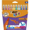 Markere lavabile Bic Visaquarelle, 10 culori/set Markere lavabile Bic Visaquarelle, 10 culori/set