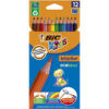 Creioane colorate Bic Evolution, 12 culori/set Creioane colorate Bic Evolution, 12 culori/set