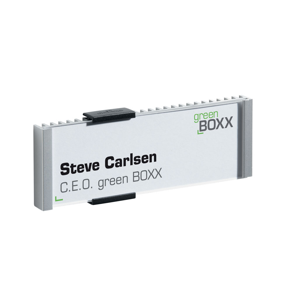Info sign Durable, aluminiu, 149 x 52.5 mm Info sign Durable, aluminiu, 149 x 52.5 mm