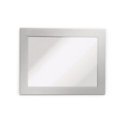 Display magnetic Durable Duraframe, A6, argintiu, 2 bucati/set