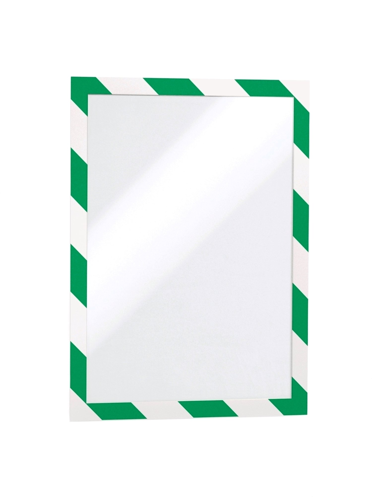 Display magnetic Durable Duraframe Security, A4, alb/verde, 2 bucati/set Display magnetic Durable Duraframe Security, A4, alb/verde, 2 bucati/set