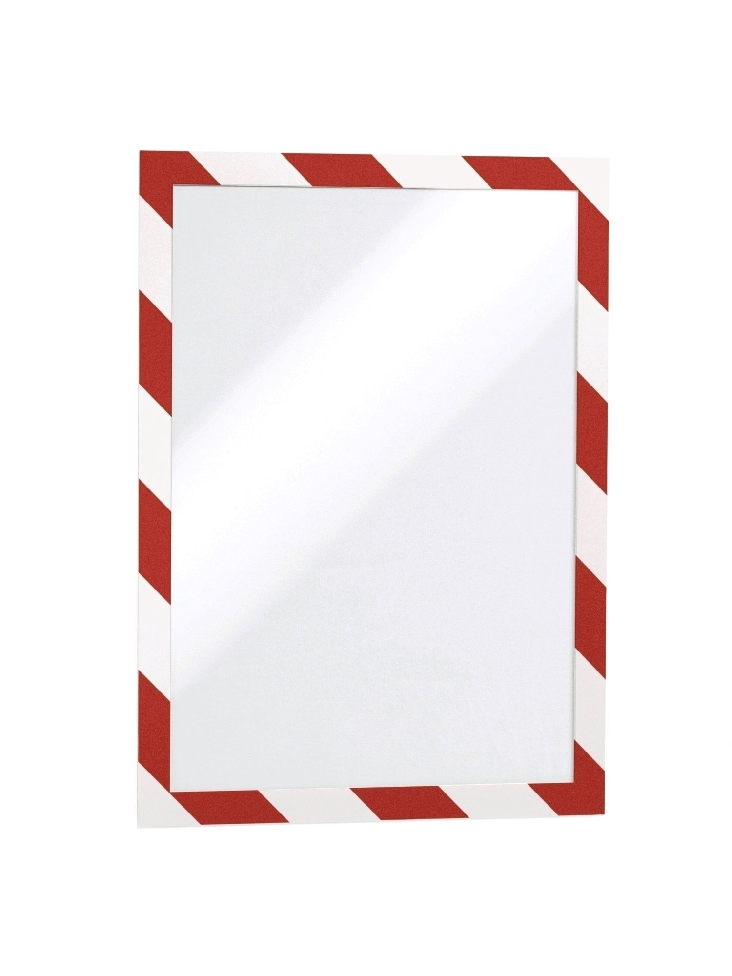 Display magnetic Durable Duraframe Security, A4, alb/rosu, 2 bucati/set Display magnetic Durable Duraframe Security, A4, alb/rosu, 2 bucati/set