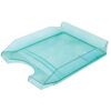Tavita pentru documente Office Products, verde transparent Tavita pentru documente Office Products, verde transparent