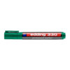 Marker permanent Edding 330, varf retezat 1-5 mm, verde