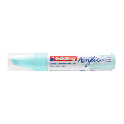 Marker acrilic, Edding 5000, varf tesit 5-10 mm, albastru pastel