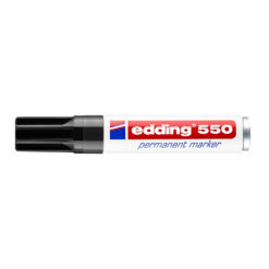 Marker permanent Edding 550, varf 3-4 mm, negru