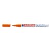 Marker permanent Edding 751 cu vopsea, corp metalic, varf rotund, 1-2 mm, portocaliu Marker permanent Edding 751 cu vopsea, corp metalic, varf rotund, 1-2 mm, portocaliu