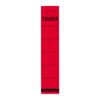 Etichete Falken autoadezive, pentru bibliorafturi,  36 x 190 mm, rosu