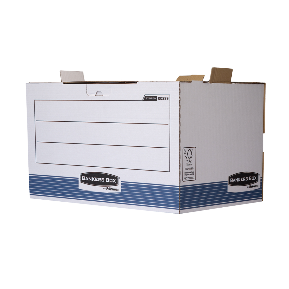 Container de arhivare cu deschidere frontala Fellowes, FastFold, 557x389x335 mm Container de arhivare cu deschidere frontala Fellowes, FastFold, 557x389x335 mm