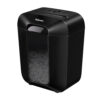 Distrugator documente Fellowes LX45, cross cut, 8 coli, negru Distrugator documente Fellowes LX45, cross cut, 8 coli, negru