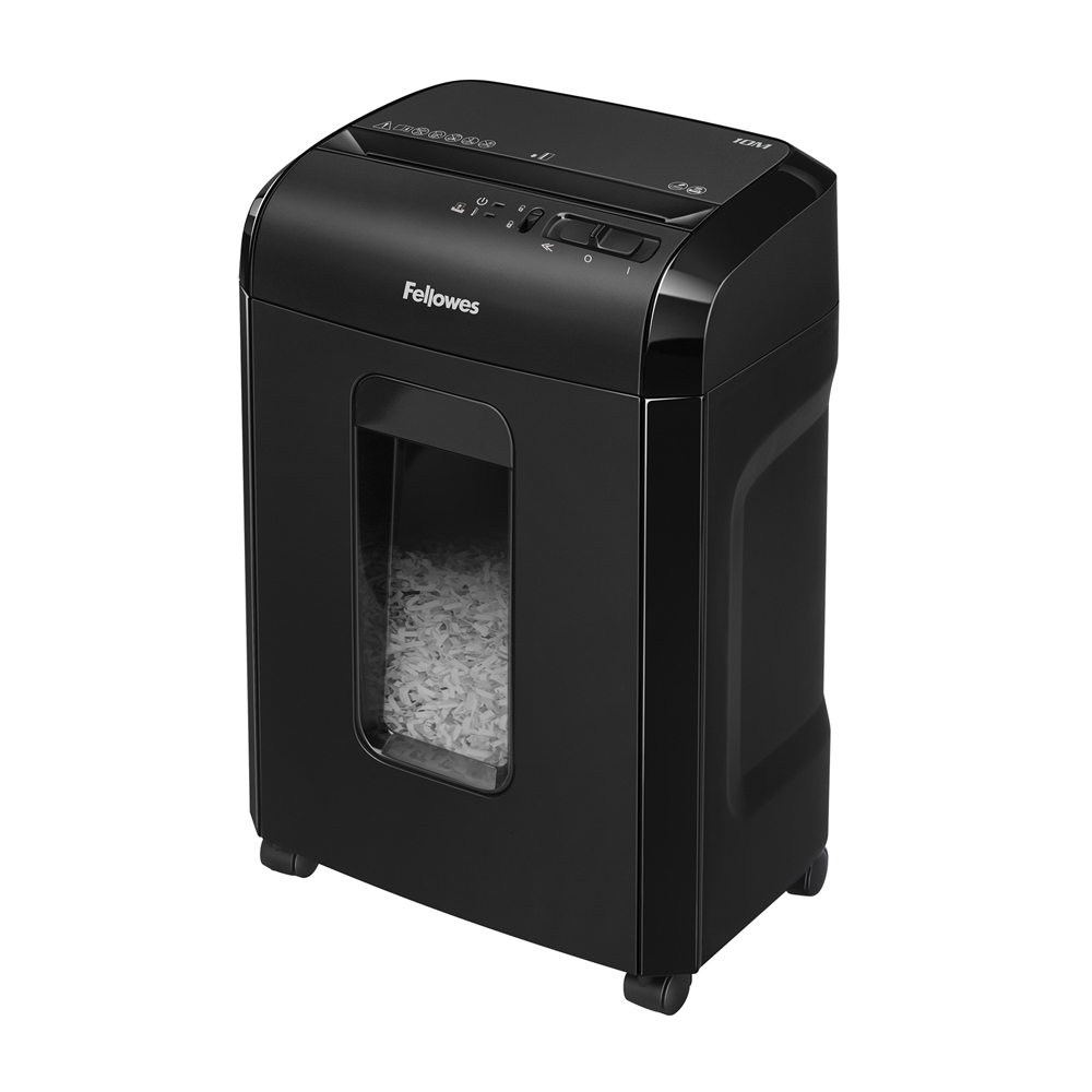 Distrugator de documente, Fellowes Powershred 10M, micro-cut Distrugator de documente, Fellowes Powershred 10M, micro-cut