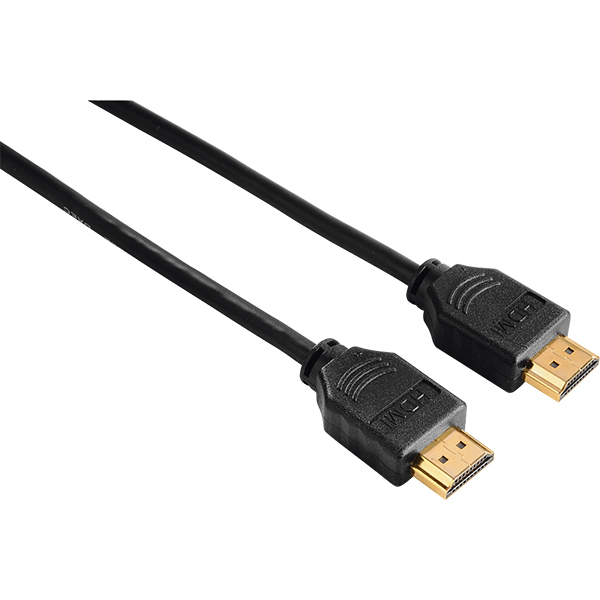Cablu HDMI Ethernet HAMA 205002, 1.5m, Full HD, placat aur, negru Cablu HDMI Ethernet HAMA 205002, 1.5m, Full HD, placat aur, negru