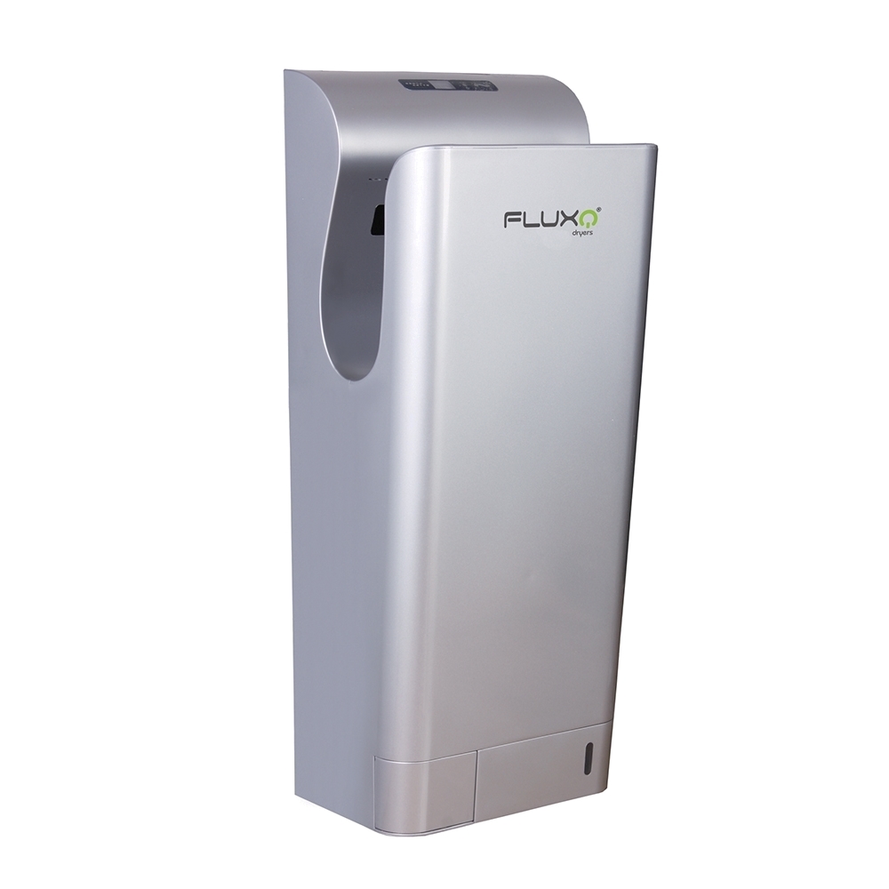 Uscator de maini vertical Fluxo Ultra Ventura, argintiu Uscator de maini vertical Fluxo Ultra Ventura, argintiu