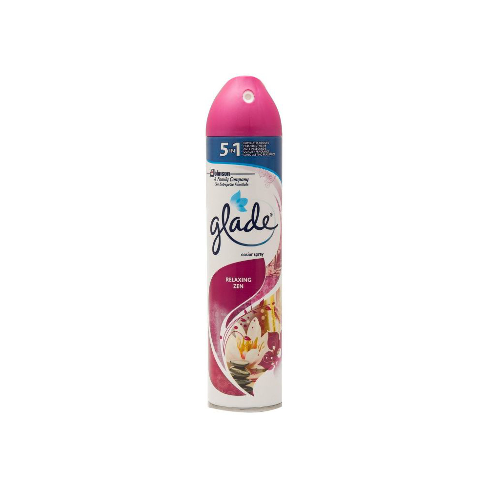 Spray odorizant pentru camera Glade Relaxing ZEN, 300 ml Spray odorizant pentru camera Glade Relaxing ZEN, 300 ml