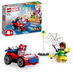 LEGO Spidey, Masina Omului Paianjen si Doc Ock, numar piese 48, varsta 4+