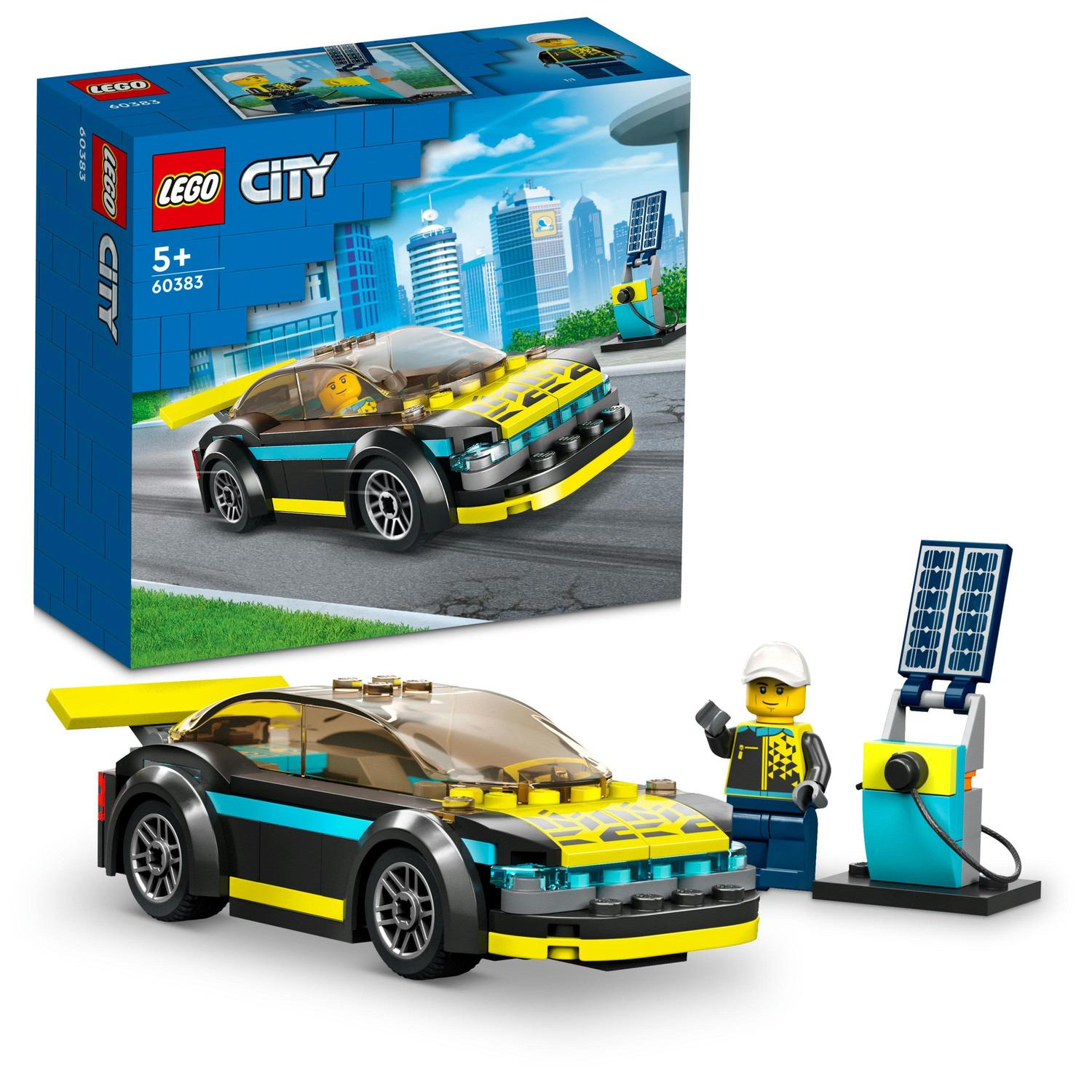 LEGO City, Masina sport electrica, numar piese 95, varsta 5+ LEGO City, Masina sport electrica, numar piese 95, varsta 5+