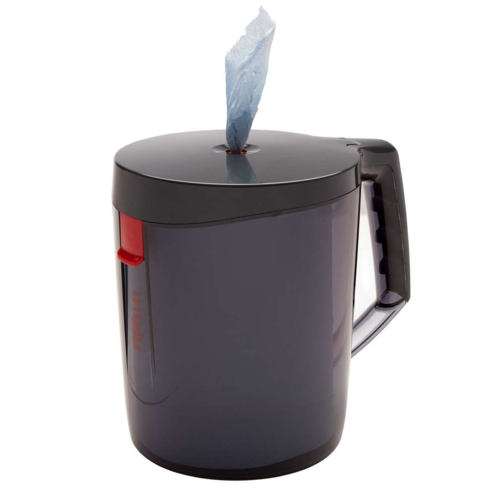 Dispenser Kimberly-Clark WyPall Reach, negru, compatibil cu rolele WypAll Dispenser Kimberly-Clark WyPall Reach, negru, compatibil cu rolele WypAll