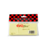 Notite adezive EVOffice, 51 x 38 mm, 100 file, galben, 3 bucati/set