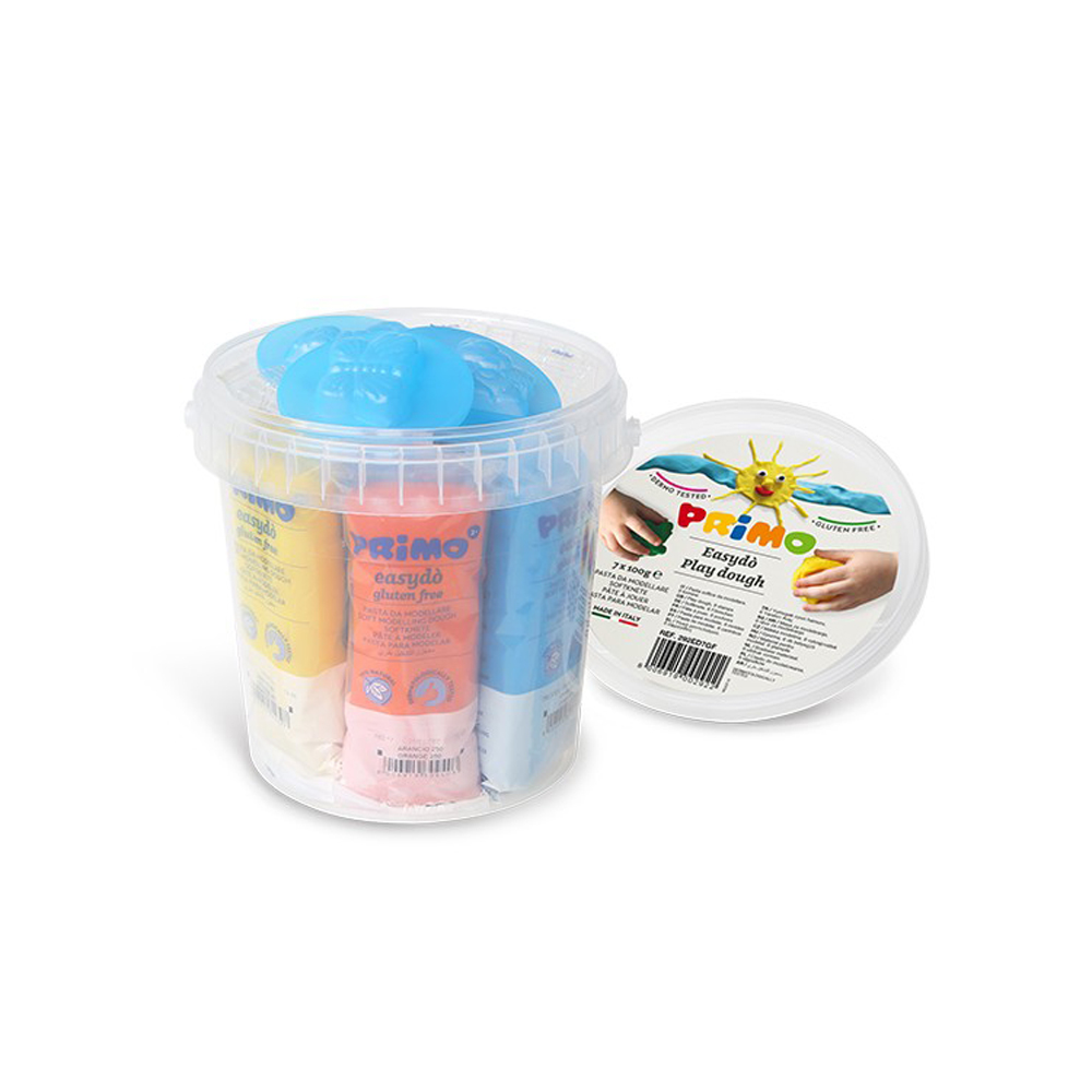 Galetusa plastilina Morocolor Primo, 7 culori, 100 g Galetusa plastilina Morocolor Primo, 7 culori, 100 g