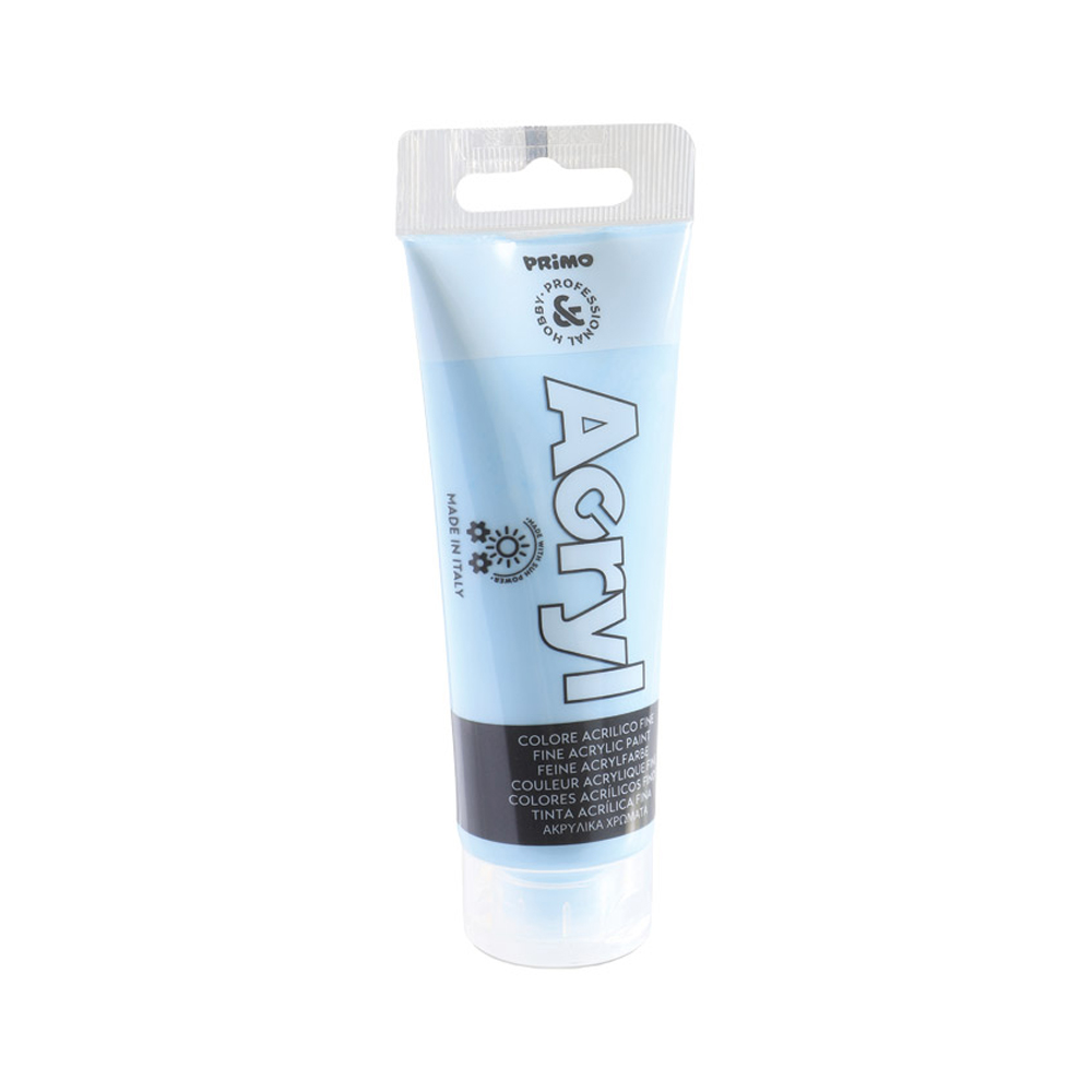 Tempera acrilica Morocolor Primo, 75 ml, blue pastel Tempera acrilica Morocolor Primo, 75 ml, blue pastel