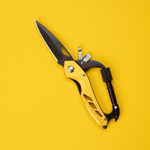 OPTIMA FOLDING KNIFE WITH CARABINER OPTIMA FOLDING KNIFE WITH CARABINER