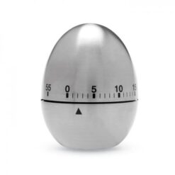 Timer din inox in forma de ou