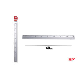 Rigla aluminiu Main Paper, 40 cm, blister